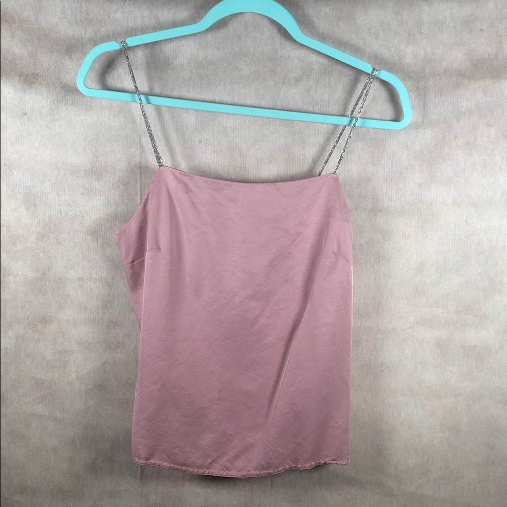 H&M Dusty Pink Camisole with Spaghetti Straps‎